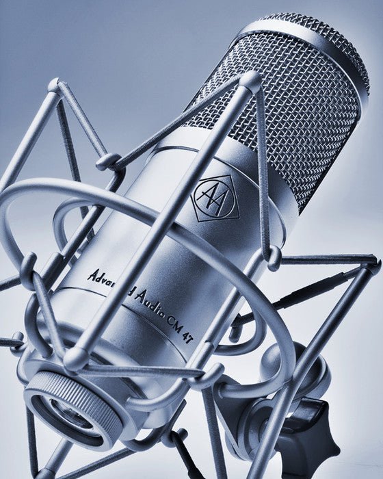 Studio session with Advanced Audio microphones